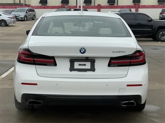 used 2023 BMW 530e car, priced at $30,431