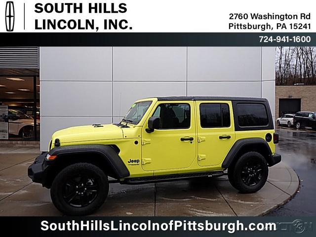 used 2022 Jeep Wrangler Unlimited car, priced at $31,988