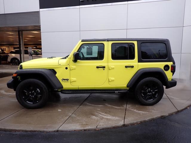 used 2022 Jeep Wrangler Unlimited car, priced at $31,988