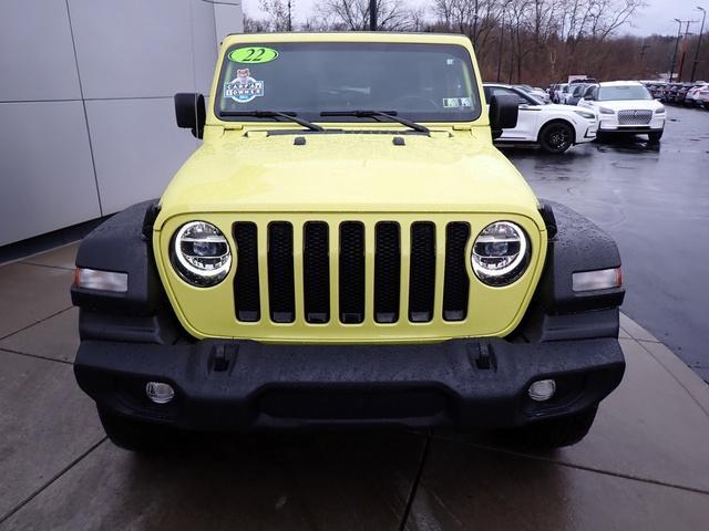 used 2022 Jeep Wrangler Unlimited car, priced at $31,988