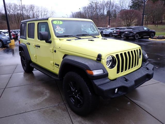 used 2022 Jeep Wrangler Unlimited car, priced at $31,988