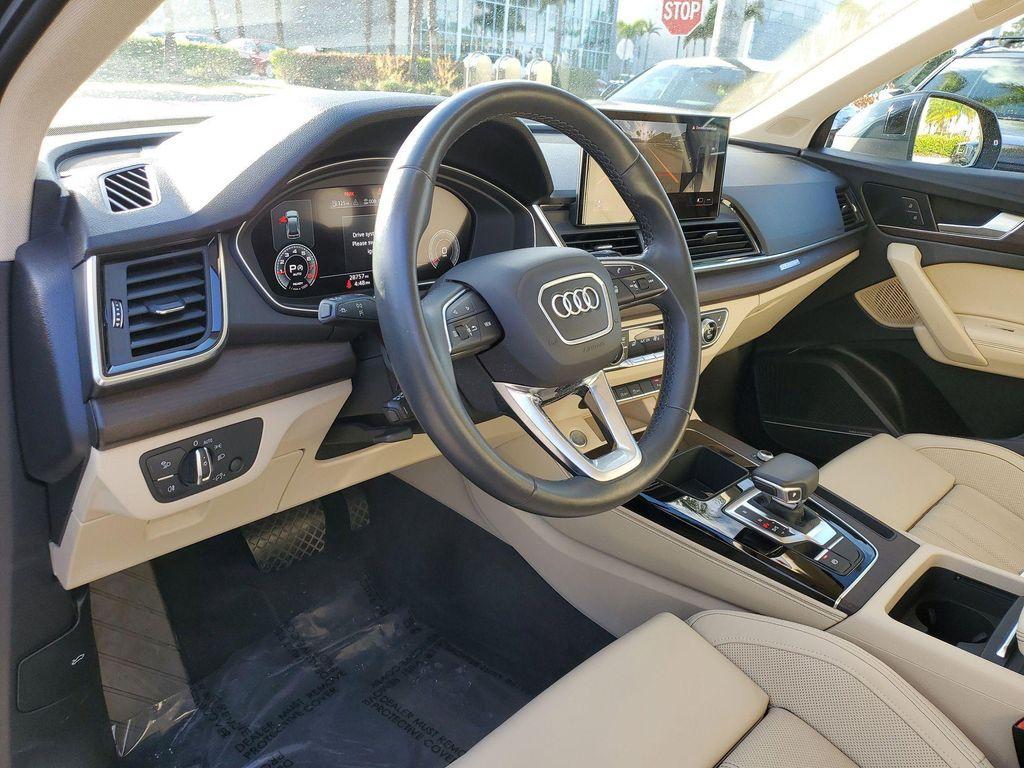 used 2021 Audi Q5 car, priced at $28,000