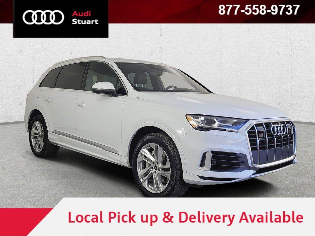used 2021 Audi Q7 car, priced at $28,344