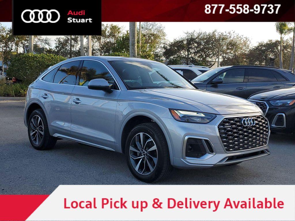 used 2022 Audi Q5 car, priced at $34,000