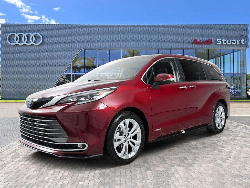 used 2021 Toyota Sienna car, priced at $38,000