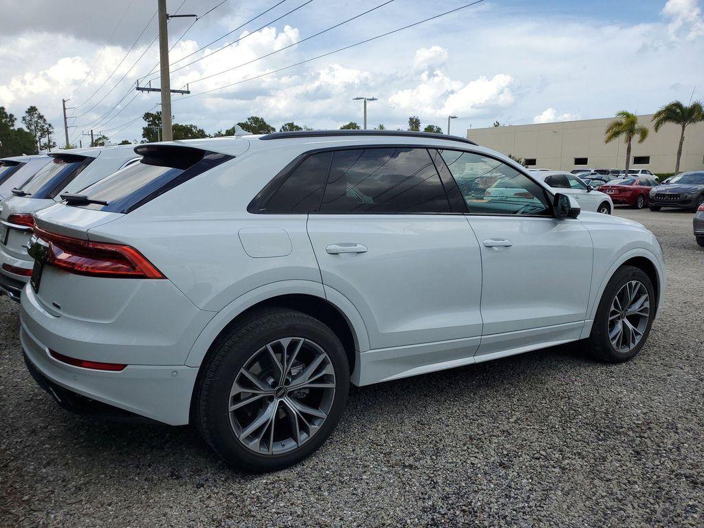 used 2023 Audi Q8 car, priced at $44,000