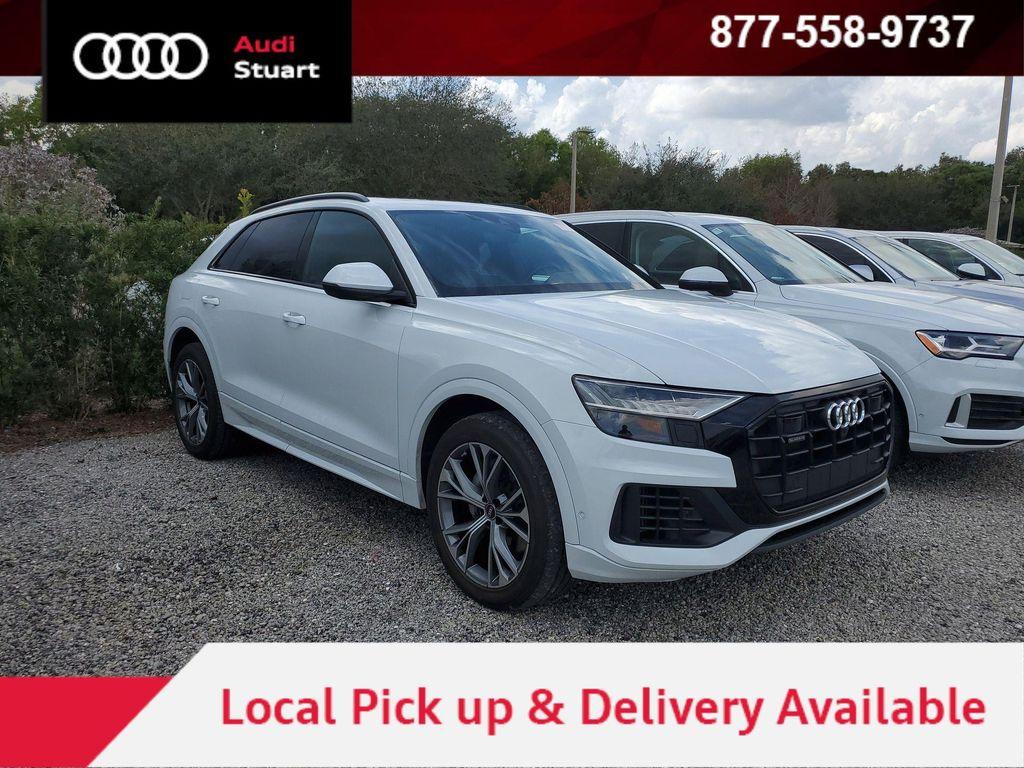 used 2023 Audi Q8 car, priced at $44,000