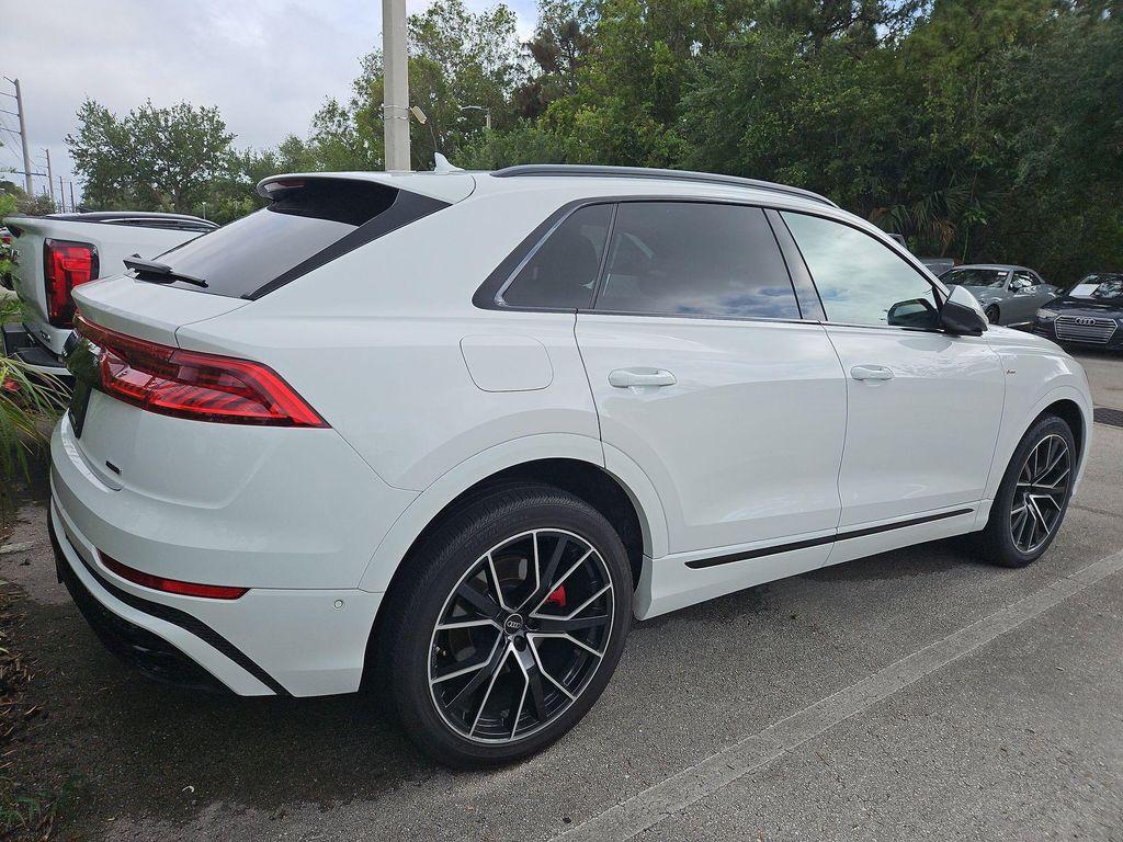 used 2023 Audi Q8 car, priced at $51,500