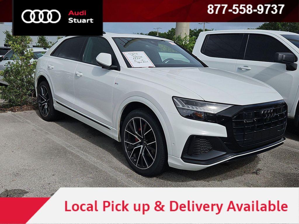 used 2023 Audi Q8 car, priced at $51,500