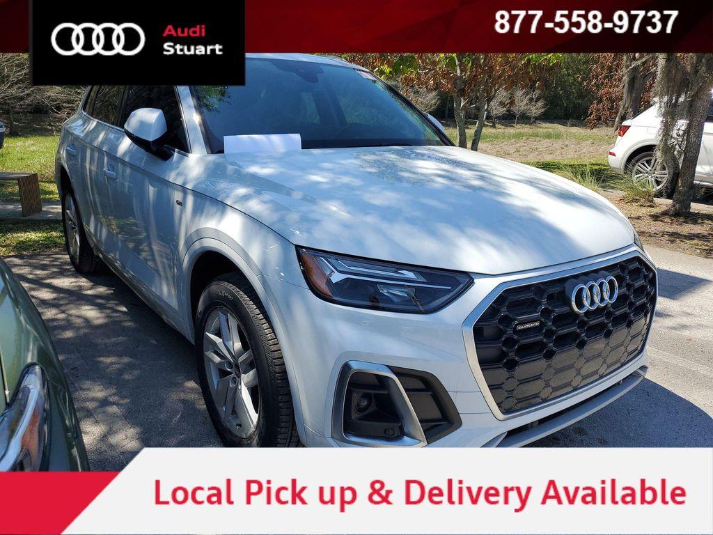 used 2022 Audi Q5 car, priced at $28,500