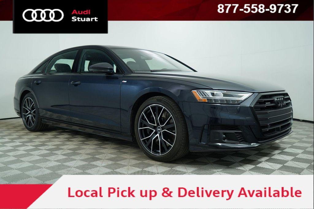 used 2021 Audi A8 car, priced at $47,500