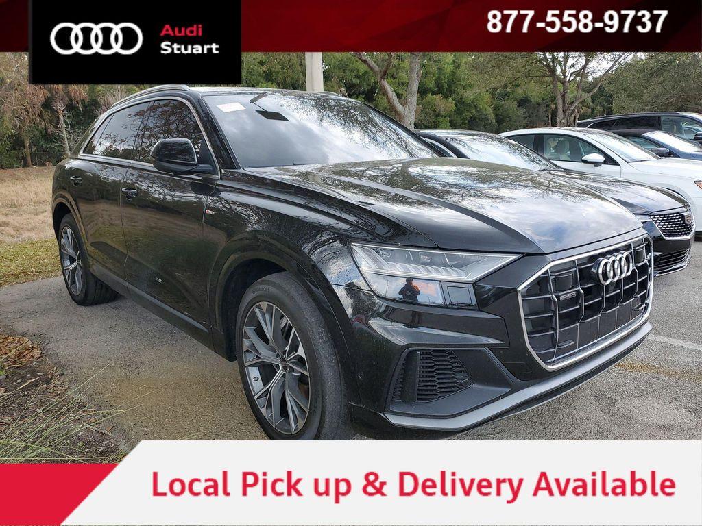 used 2023 Audi Q8 car, priced at $51,500