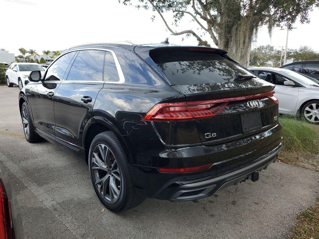 used 2023 Audi Q8 car, priced at $51,500