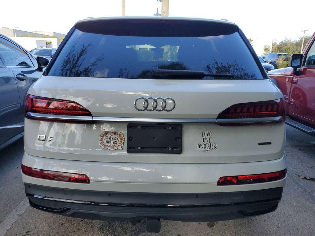 used 2021 Audi Q7 car, priced at $38,000