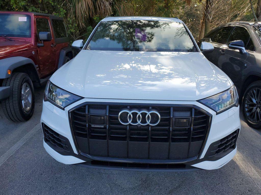 used 2021 Audi Q7 car, priced at $38,000