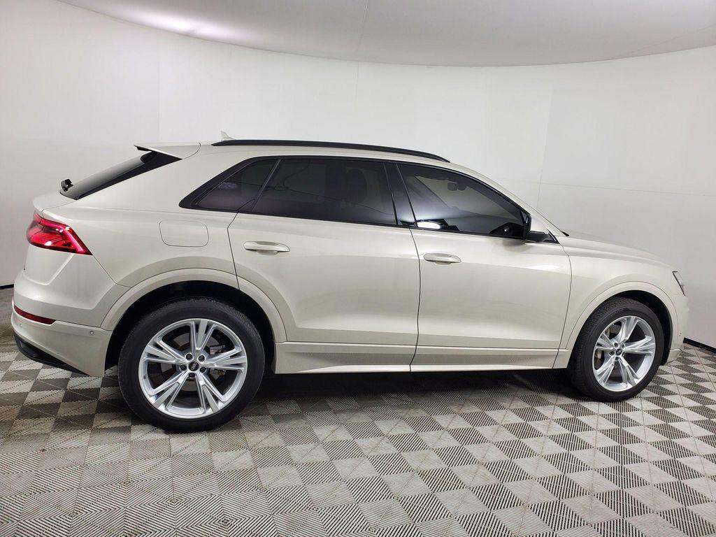 used 2023 Audi Q8 car, priced at $46,250