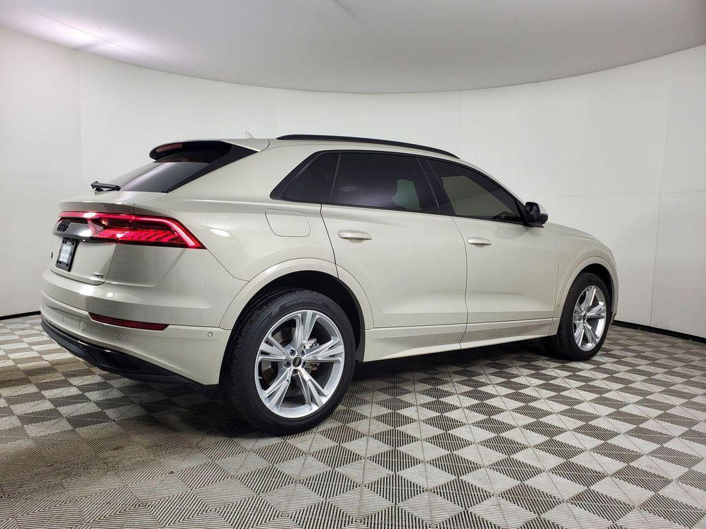 used 2023 Audi Q8 car, priced at $46,250