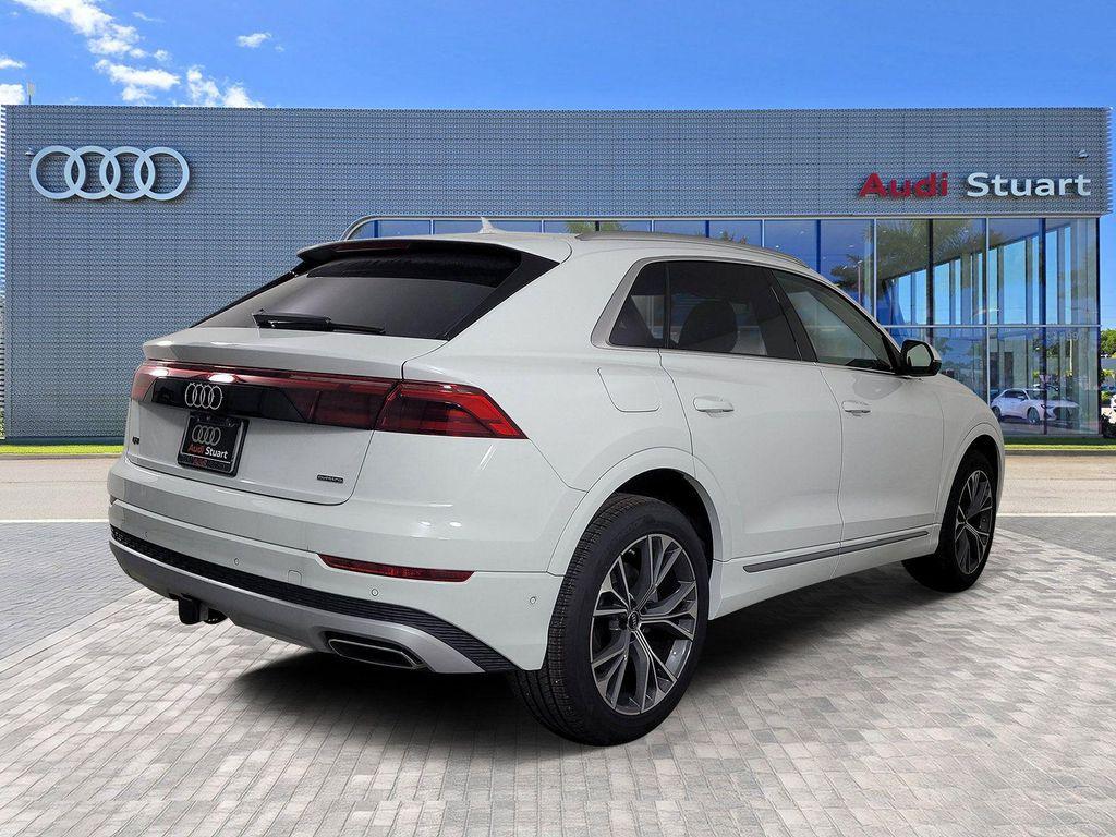 new 2025 Audi Q8 car, priced at $78,360