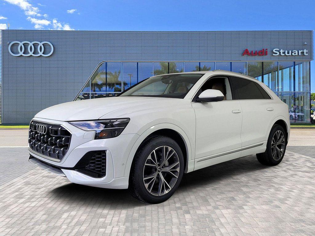 new 2025 Audi Q8 car, priced at $78,360