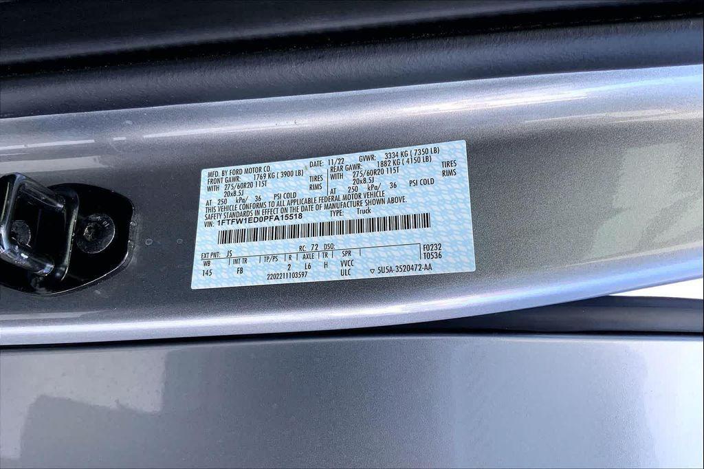 used 2023 Ford F-150 car, priced at $44,498