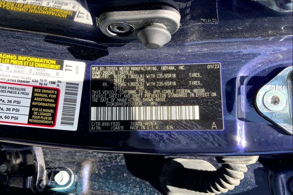 used 2023 Toyota Highlander car, priced at $34,498