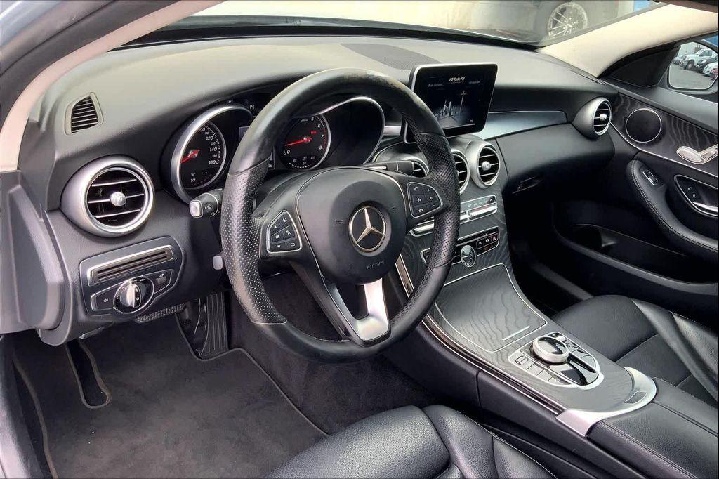 used 2017 Mercedes-Benz C-Class car, priced at $17,498