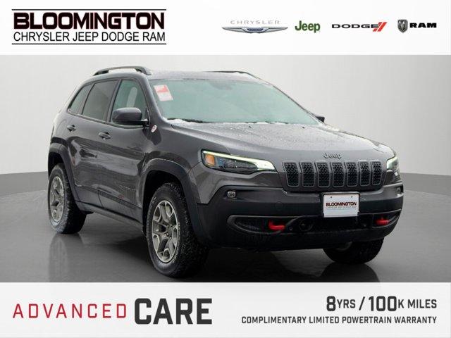 used 2021 Jeep Cherokee car, priced at $21,900