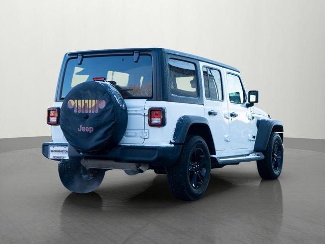 used 2021 Jeep Wrangler Unlimited car, priced at $27,900