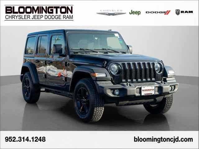 used 2021 Jeep Wrangler Unlimited car, priced at $28,900