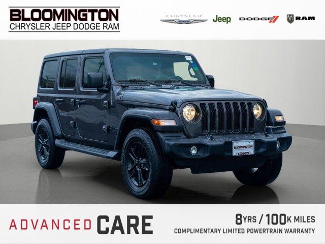 used 2021 Jeep Wrangler Unlimited car, priced at $31,250