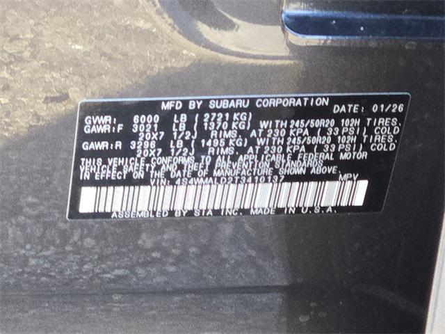 new 2026 Subaru Ascent car, priced at $55,913