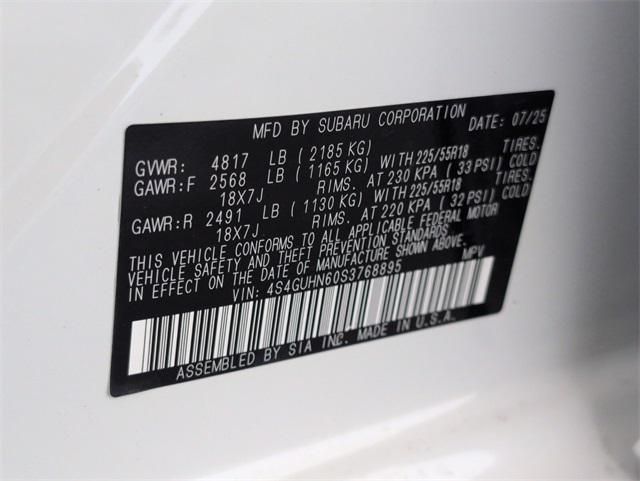 new 2025 Subaru Crosstrek car, priced at $34,072