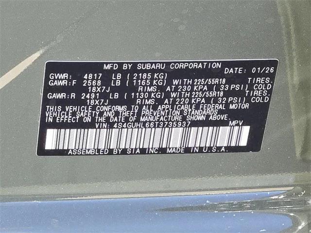 new 2026 Subaru Crosstrek car, priced at $33,408