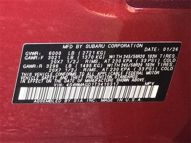 new 2026 Subaru Ascent car, priced at $50,362