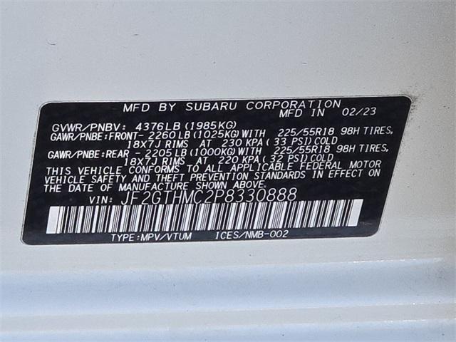 used 2023 Subaru Crosstrek car, priced at $24,182