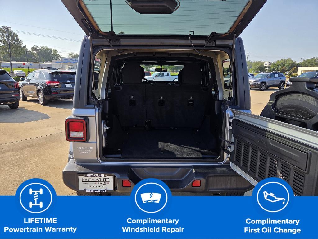 used 2020 Jeep Wrangler Unlimited car, priced at $29,937