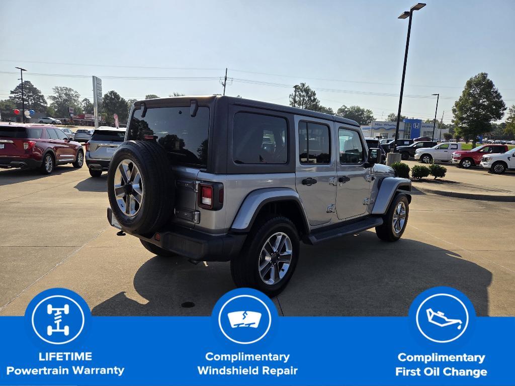 used 2020 Jeep Wrangler Unlimited car, priced at $29,937