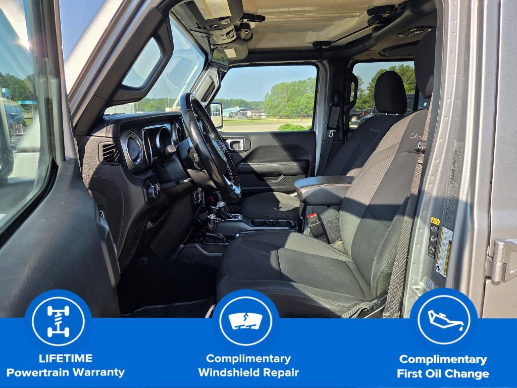 used 2020 Jeep Wrangler Unlimited car, priced at $29,937