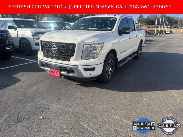 used 2020 Nissan Titan car, priced at $27,156