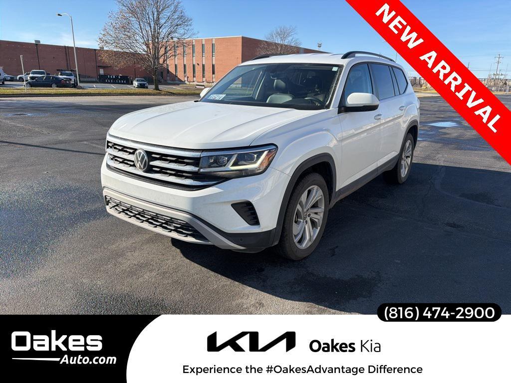 used 2021 Volkswagen Atlas car, priced at $19,000