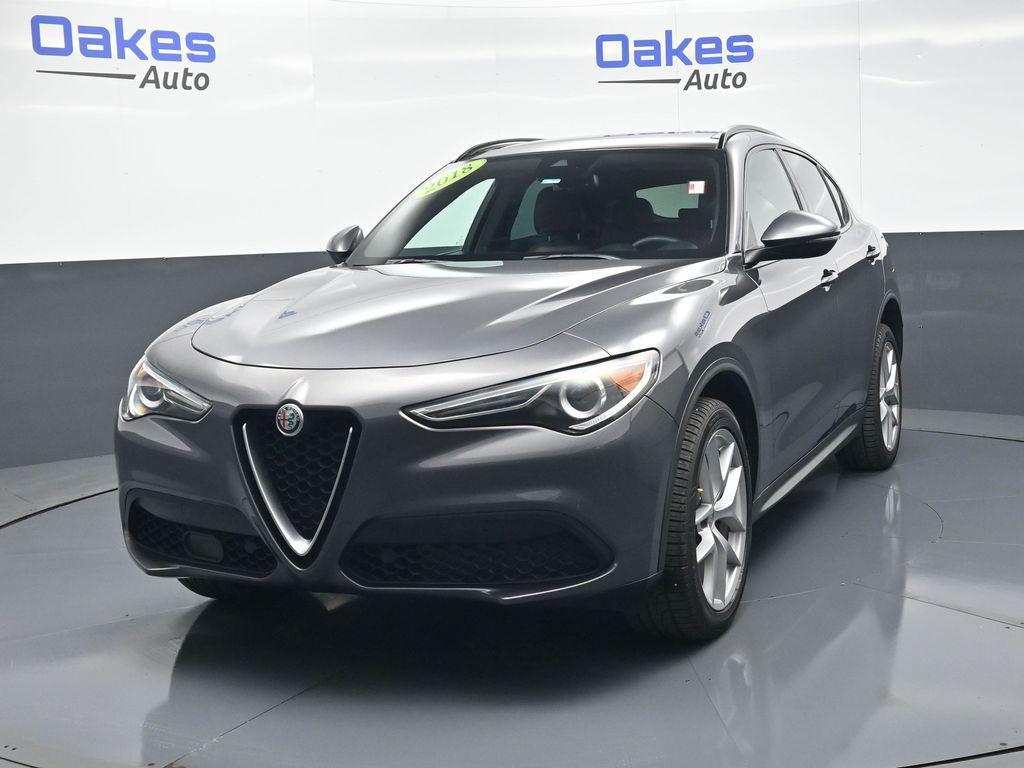 used 2018 Alfa Romeo Stelvio car, priced at $15,500