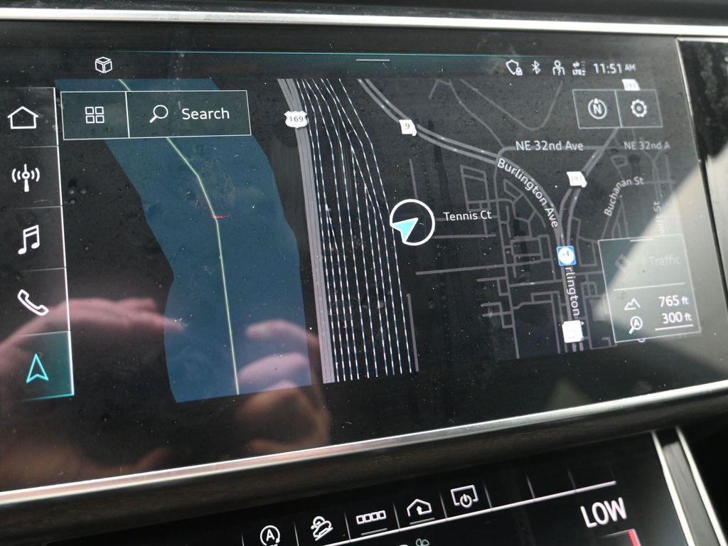 used 2021 Audi Q8 car, priced at $32,000