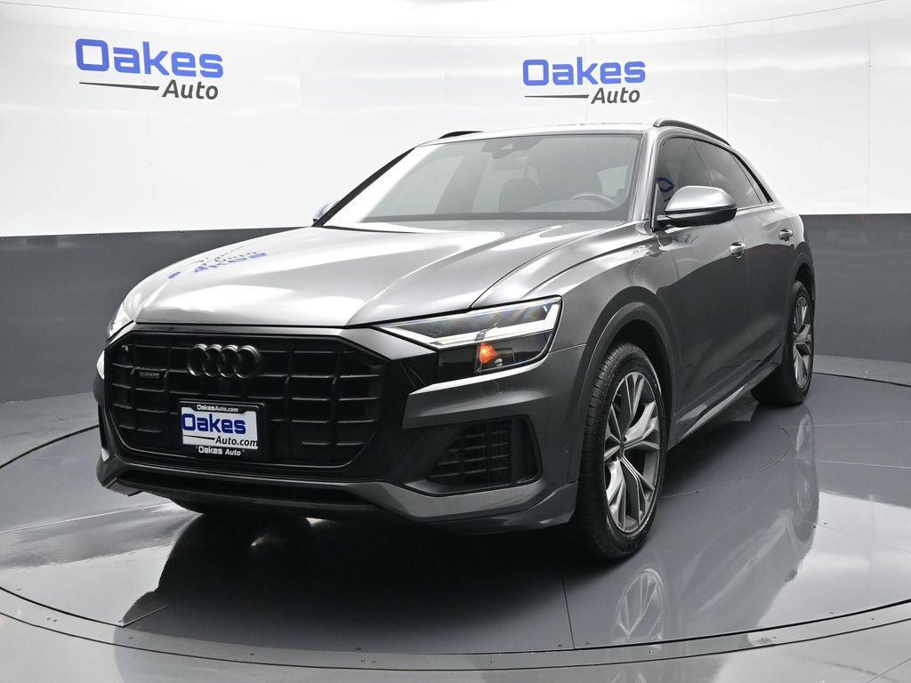 used 2021 Audi Q8 car, priced at $32,000