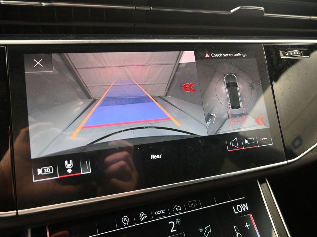 used 2021 Audi Q8 car, priced at $32,000