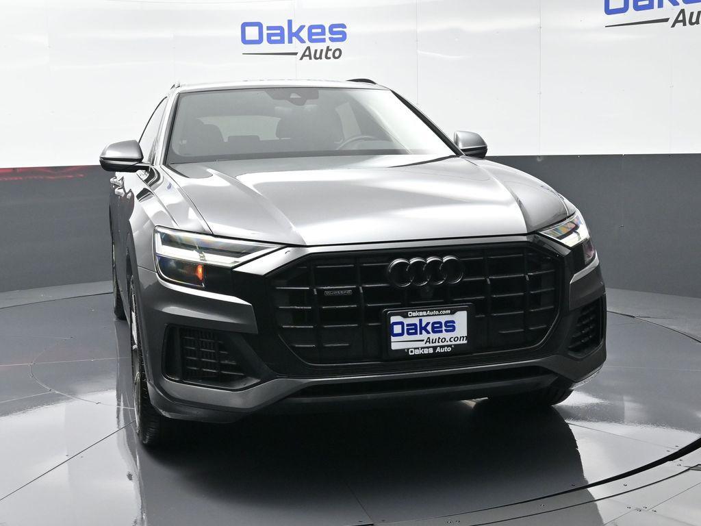 used 2021 Audi Q8 car, priced at $32,000