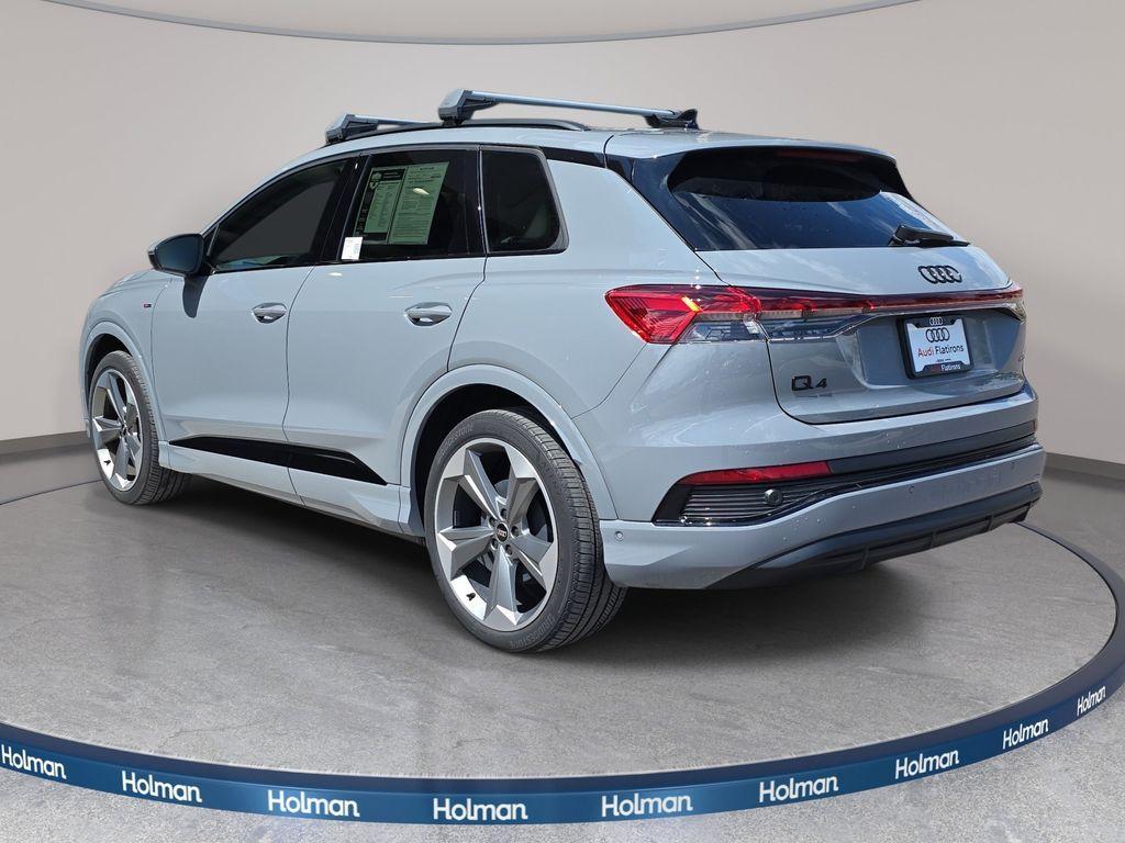 used 2024 Audi Q4 e-tron car, priced at $38,184