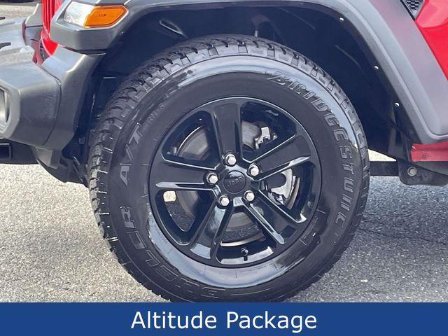 used 2022 Jeep Wrangler Unlimited car, priced at $28,500