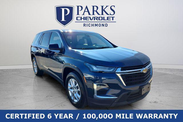 used 2023 Chevrolet Traverse car, priced at $26,700