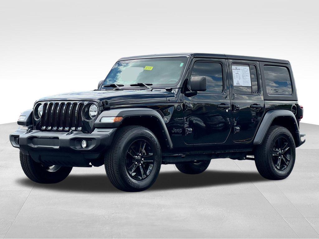 used 2022 Jeep Wrangler Unlimited car, priced at $29,951