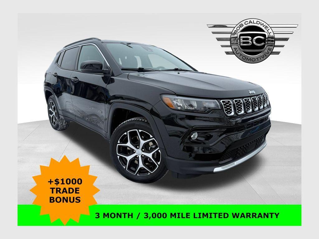 used 2024 Jeep Compass car, priced at $24,553